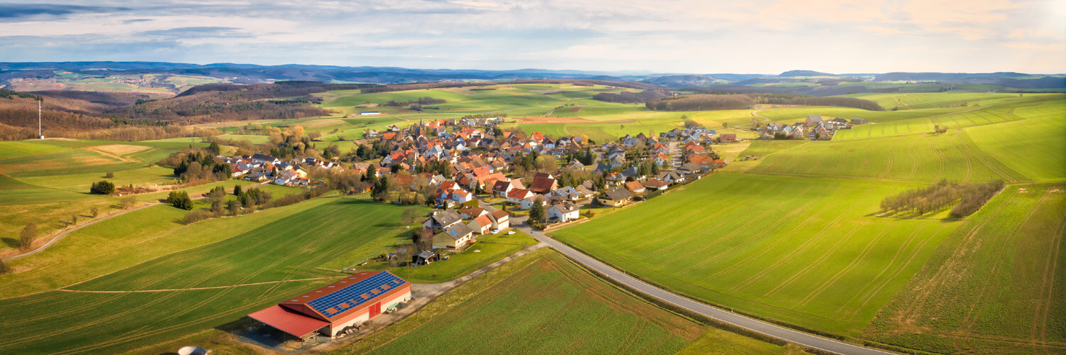 Luftpanorama Lauschied