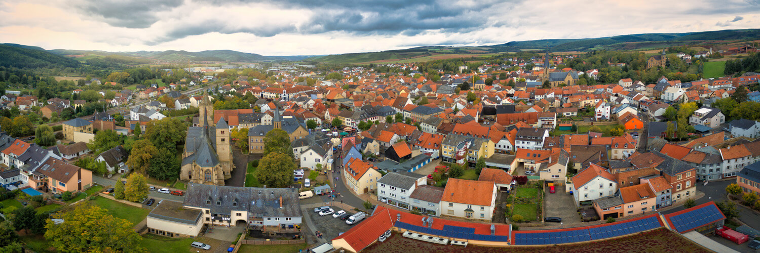 Luftpanorama Bad Sobernheim